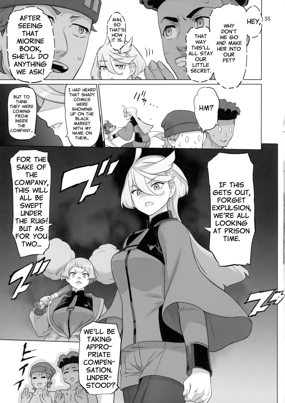 [Digital Accel Works (INAZUMA)] Suisei no Ko Perfect Edition | The Girl from Mercury: Perfect Edition (Gundam The Witch from Mercury) [English] - Page 34
