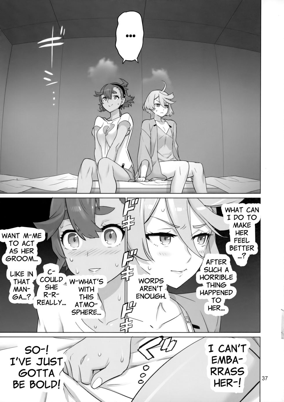 [Digital Accel Works (INAZUMA)] Suisei no Ko Perfect Edition | The Girl from Mercury: Perfect Edition (Gundam The Witch from Mercury) [English] - Page 36