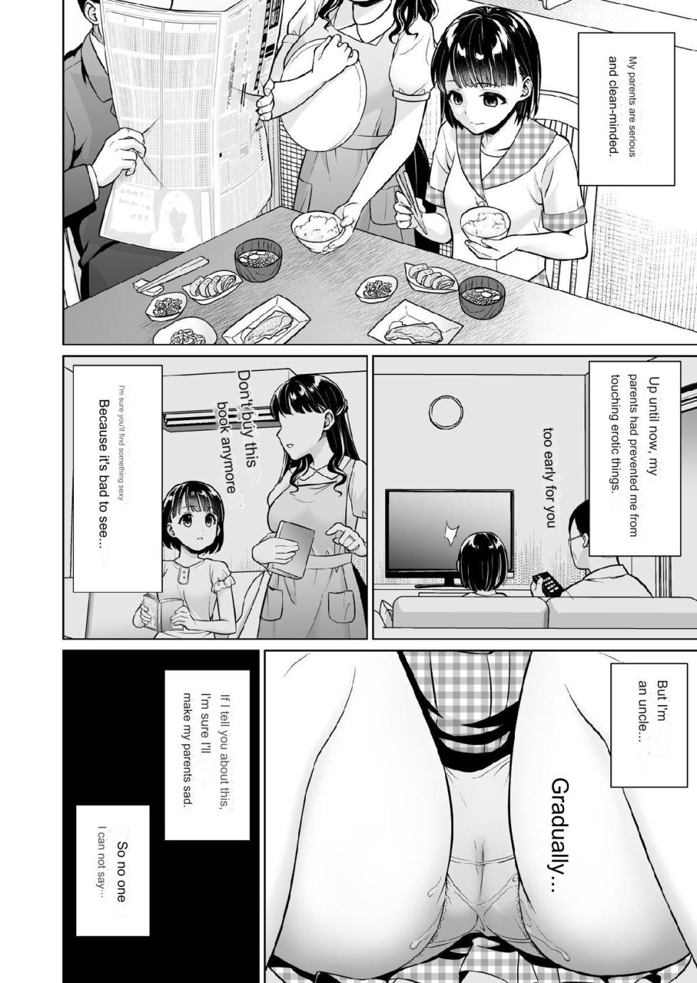 [F Taku (Anma)] Iya da to Ienai Jimikei Shoujo to Inaka no Oji-san [MTL] - Page 37