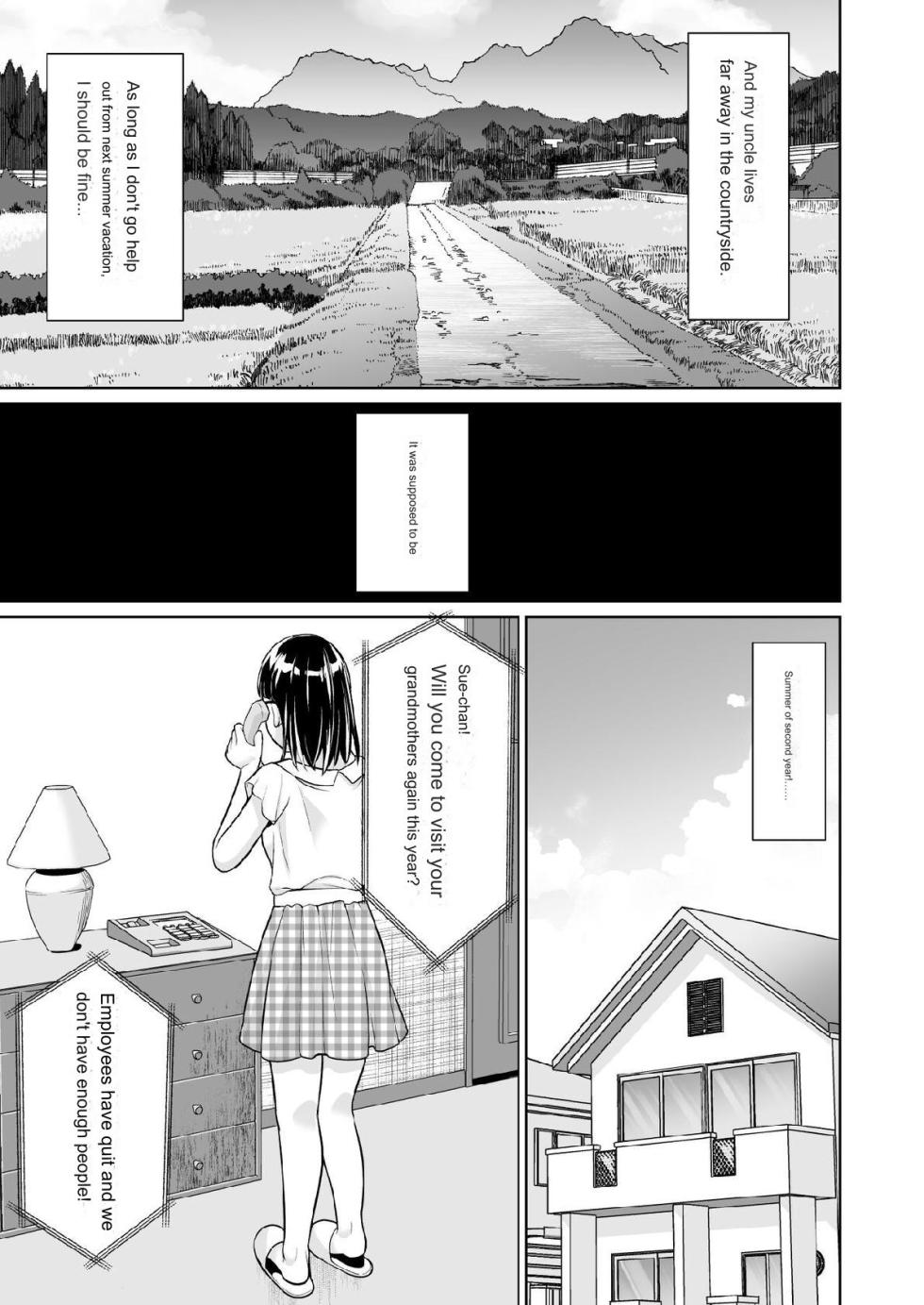 [F Taku (Anma)] Iya da to Ienai Jimikei Shoujo to Inaka no Oji-san [MTL] - Page 38