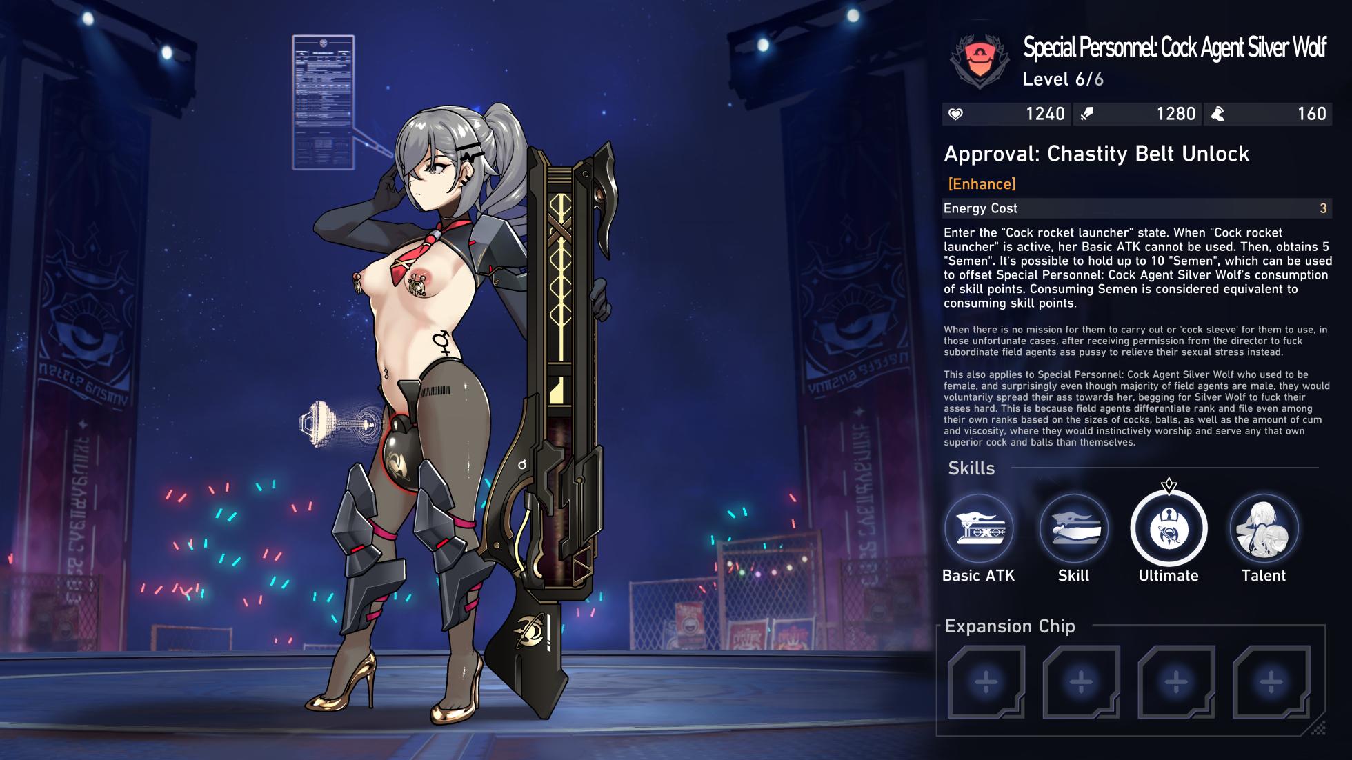 [ROD.WEL] Special Personnel: Cock Agent Silver Wolf (Honkai: Star Rail) [English] - Page 4