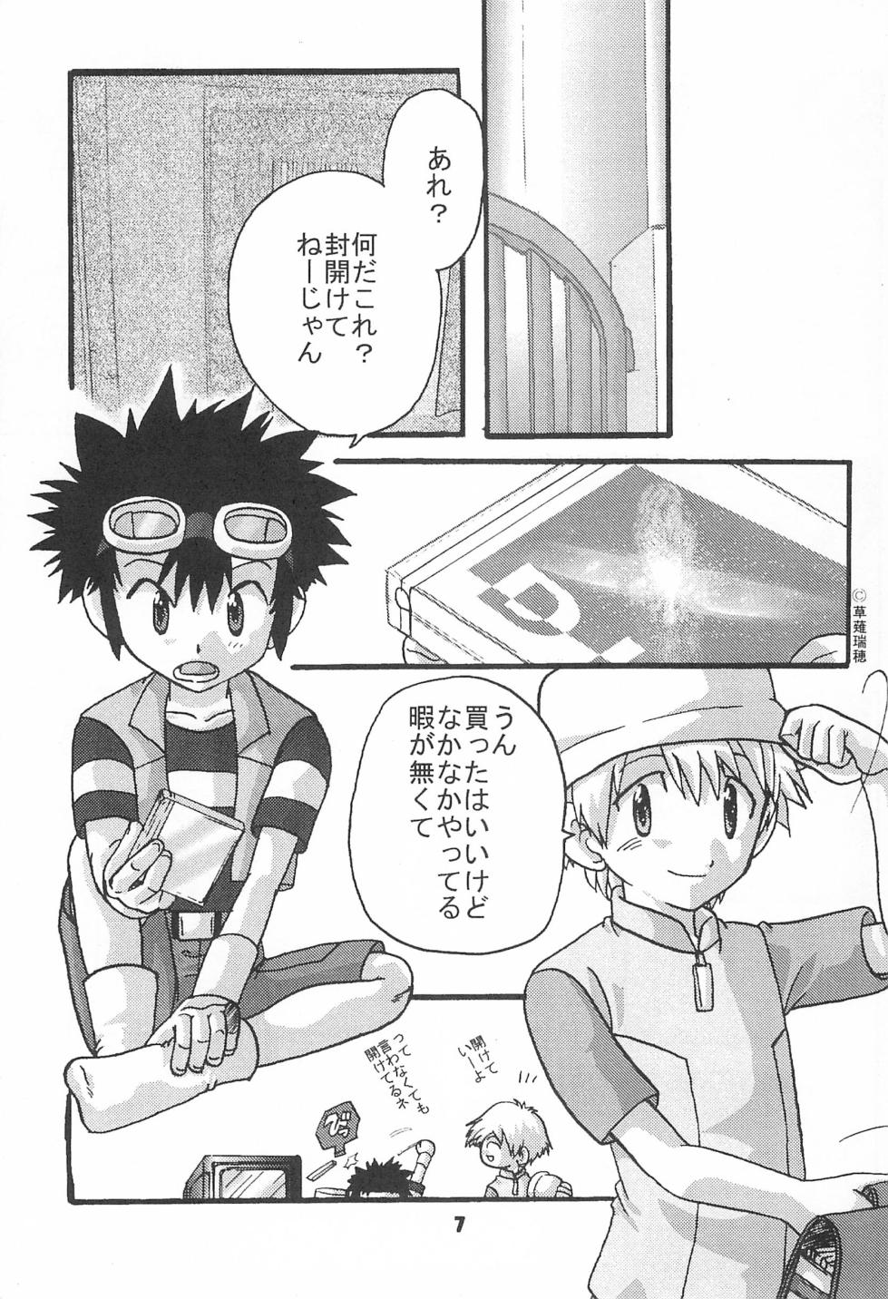 [Modimodiya (Akutsu Hideyuki)] Between ourselves (Digimon Adventure 02) - Page 7