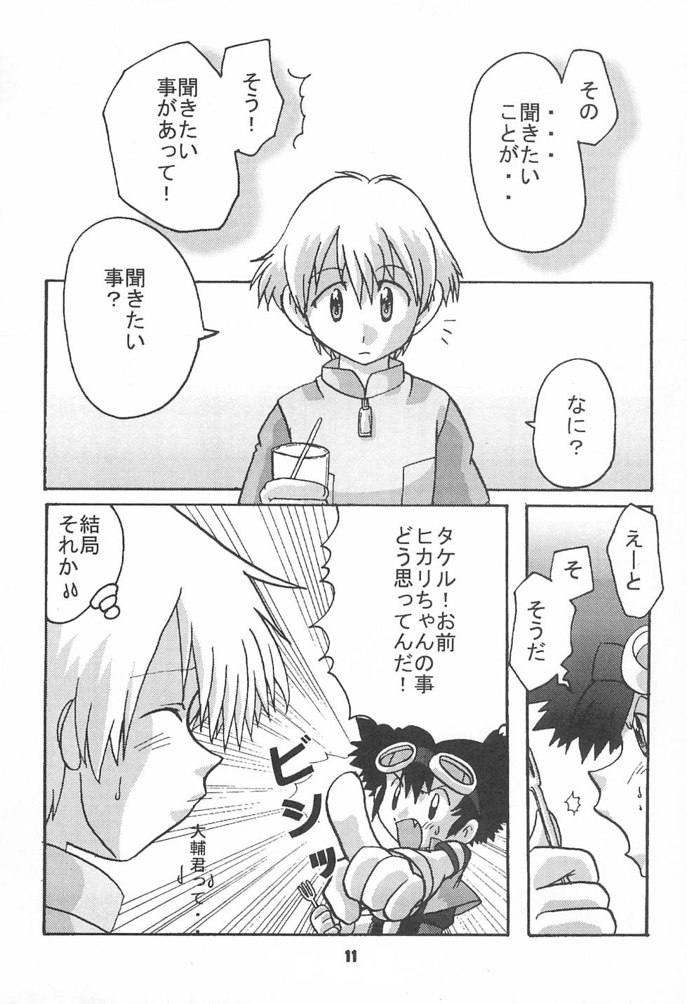 [Modimodiya (Akutsu Hideyuki)] Between ourselves (Digimon Adventure 02) - Page 11