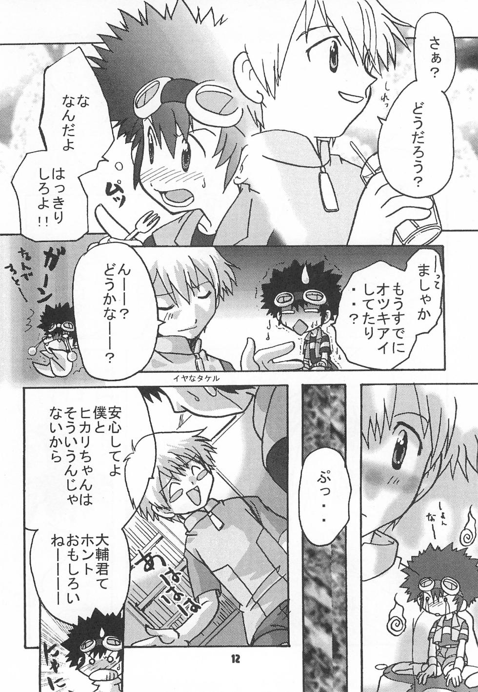 [Modimodiya (Akutsu Hideyuki)] Between ourselves (Digimon Adventure 02) - Page 12