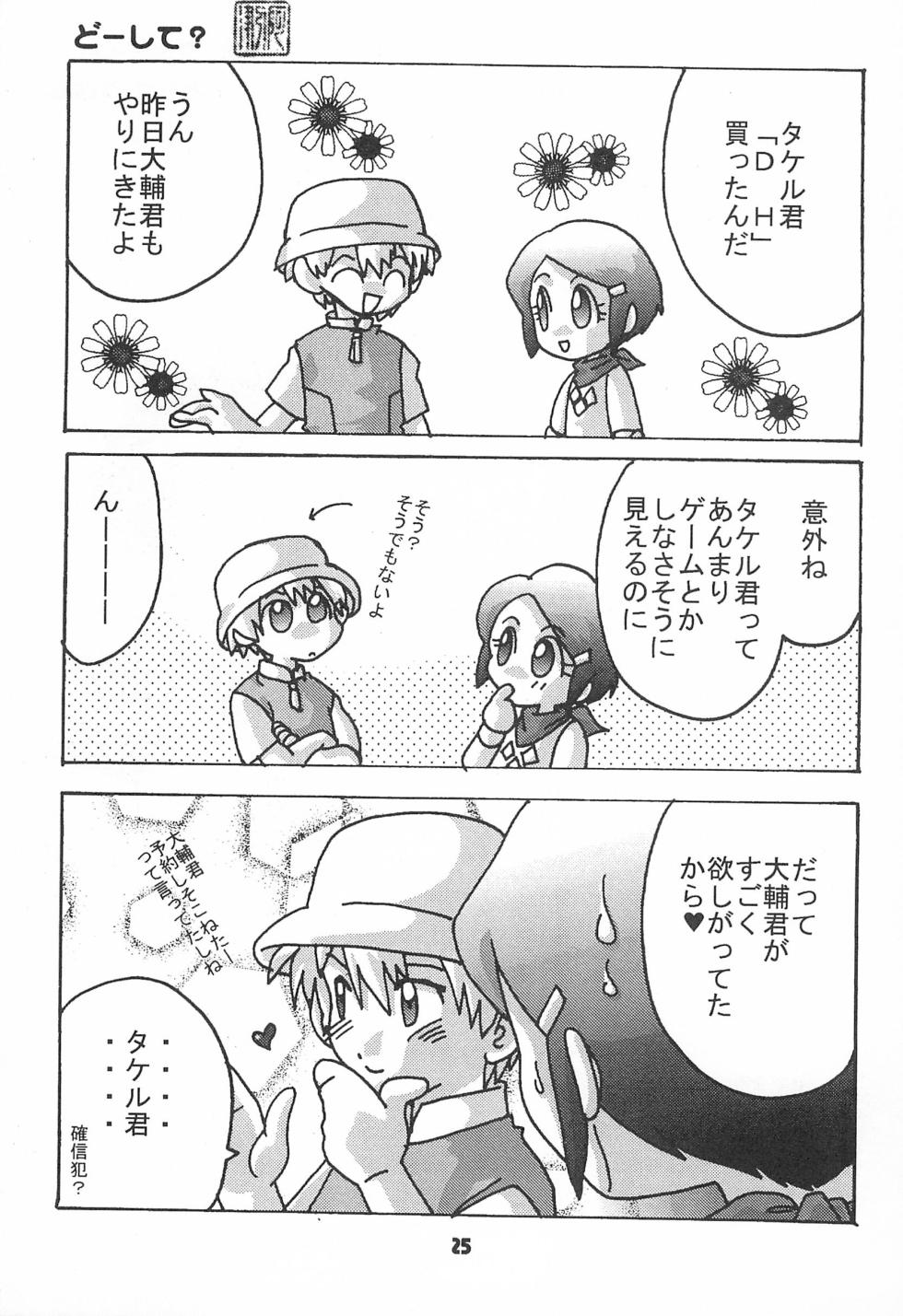 [Modimodiya (Akutsu Hideyuki)] Between ourselves (Digimon Adventure 02) - Page 25