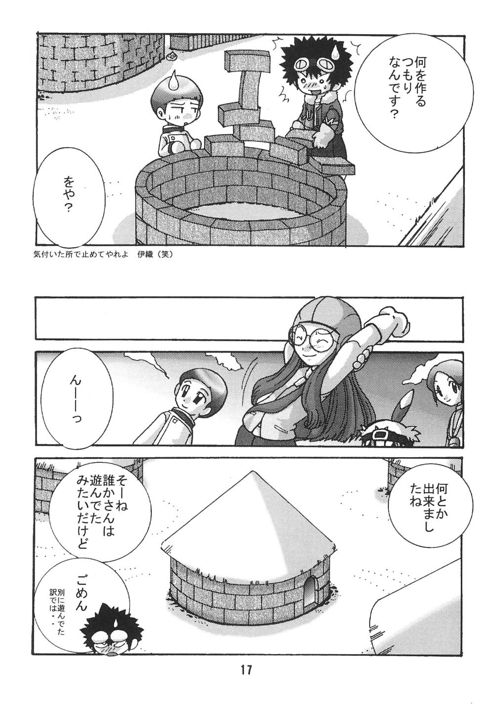 [Modimodiya (Akutsu Hideyuki)] SUBTLE RELATION (Digimon Adventure 02) - Page 17