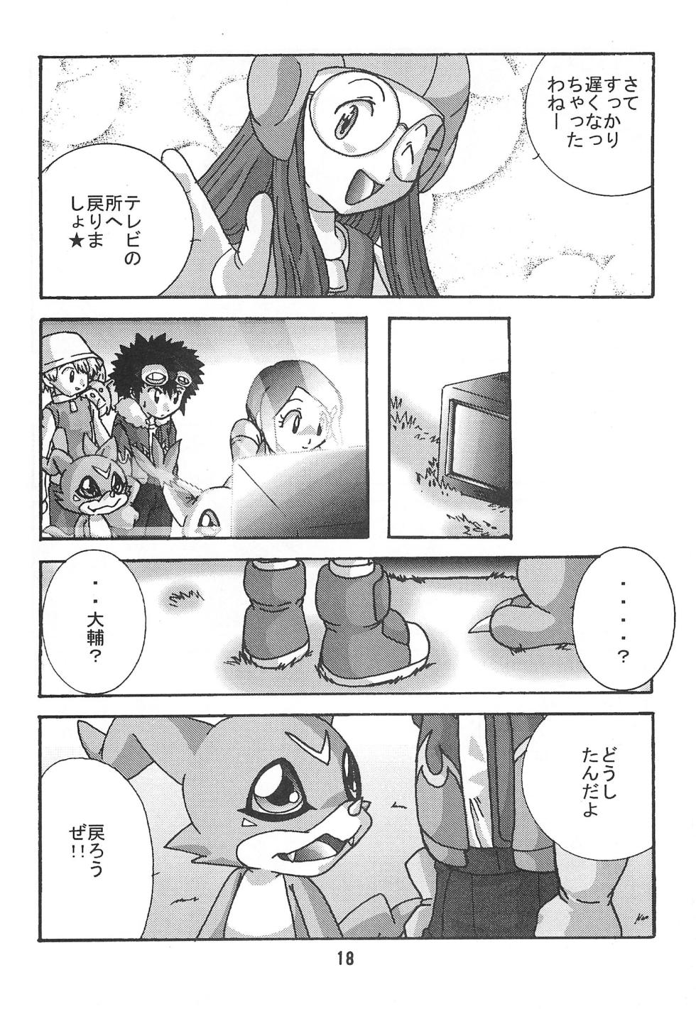 [Modimodiya (Akutsu Hideyuki)] SUBTLE RELATION (Digimon Adventure 02) - Page 18
