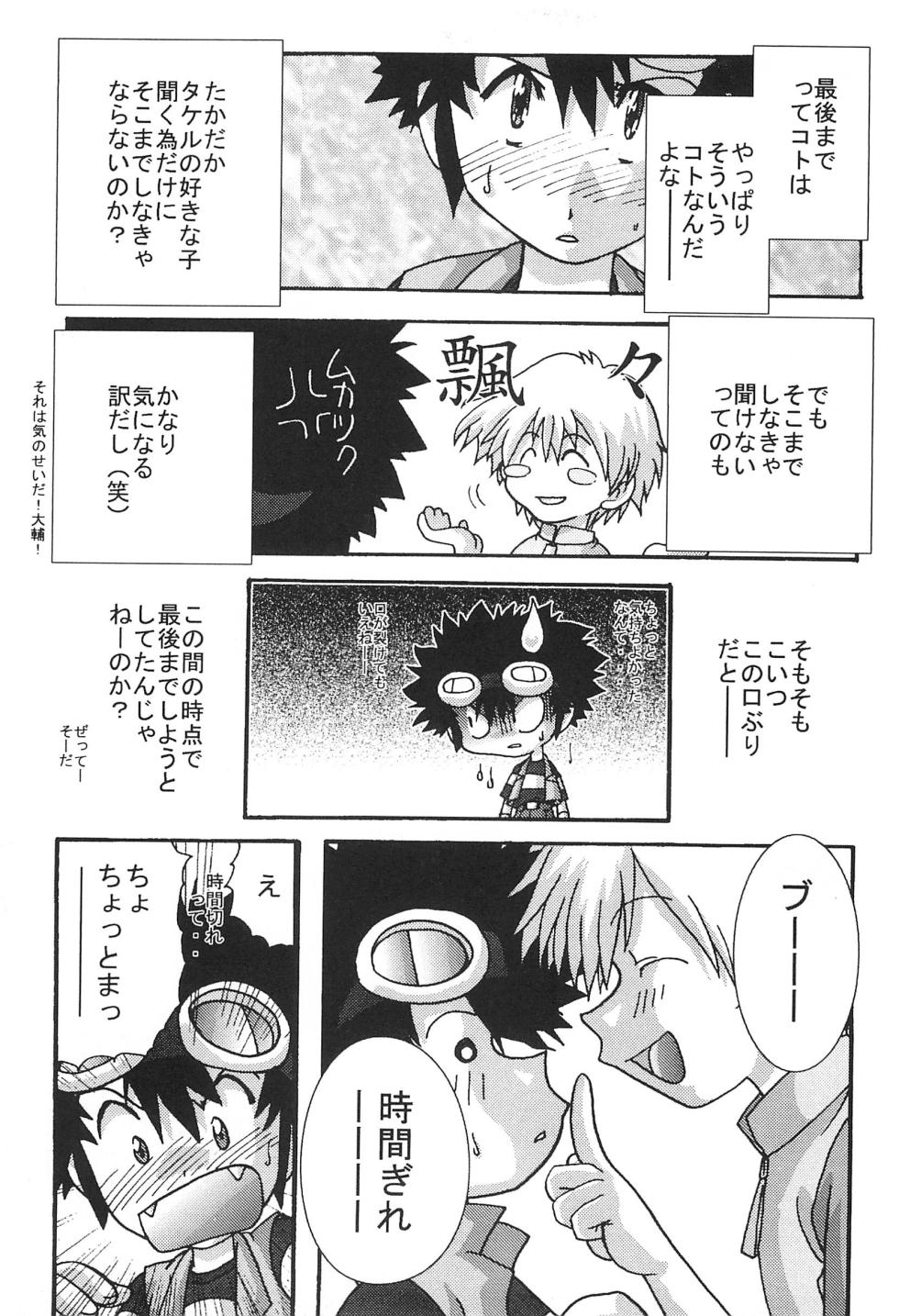 [Modimodiya (Akutsu Hideyuki)] SUBTLE RELATION (Digimon Adventure 02) - Page 25