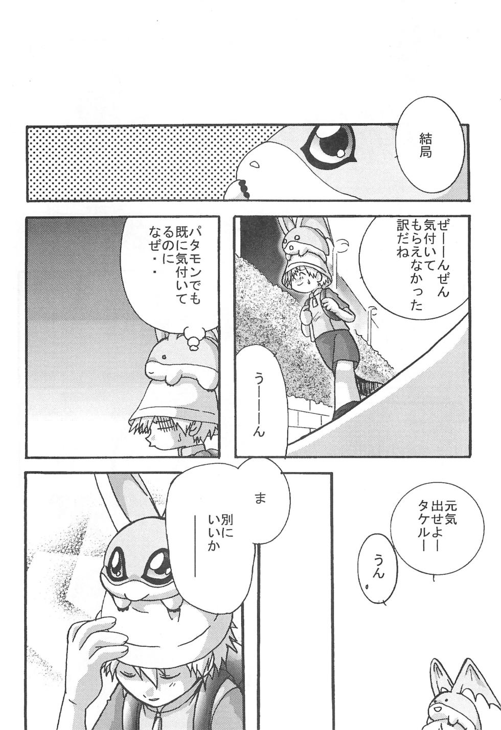 [Modimodiya (Akutsu Hideyuki)] SUBTLE RELATION (Digimon Adventure 02) - Page 40