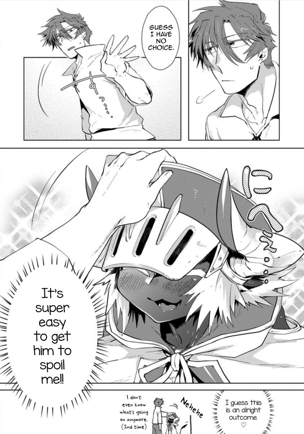 [Hamaki Suiryu] Maou-sama wa Yuusha no Ken de Midaretai | The Demon Lord Wants the Hero's Sword to Mess Him Up Ch. 5, Final, Bonus [English] [mysterymeat3] [Digital] - Page 8