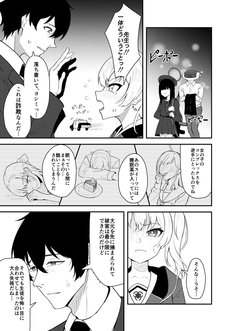 [Strand∞ (Kujo Shima)] Koi to Yoshimi, Tokidoki Sweets (Blue Archive) [Digital] - Page 8