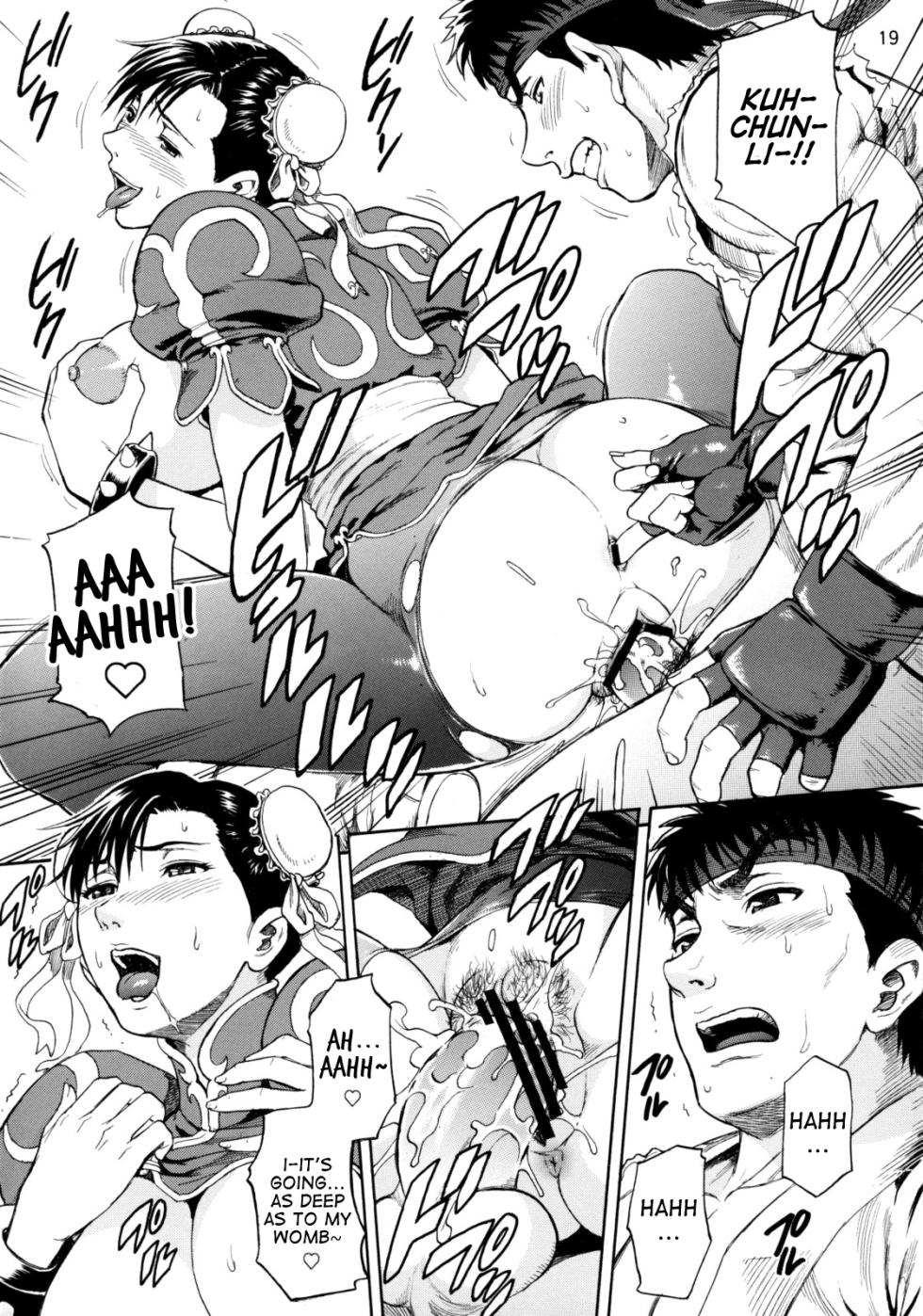 (C74) [Bakuretsu Fusen (Denkichi)] We Gotta Power! (Street Fighter) [English] [Remastered] - Page 18
