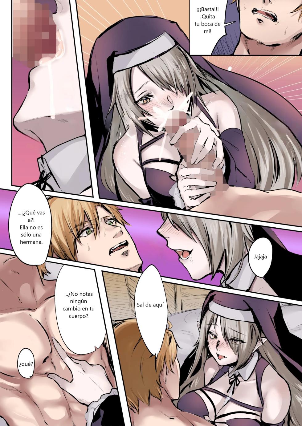 [TSF no F (Mugen no Sudadokei, Etami)] From Virtue to Vice ~Inma ni Ochiru Seikishi~ [Spanish] [TF Scans] - Page 9