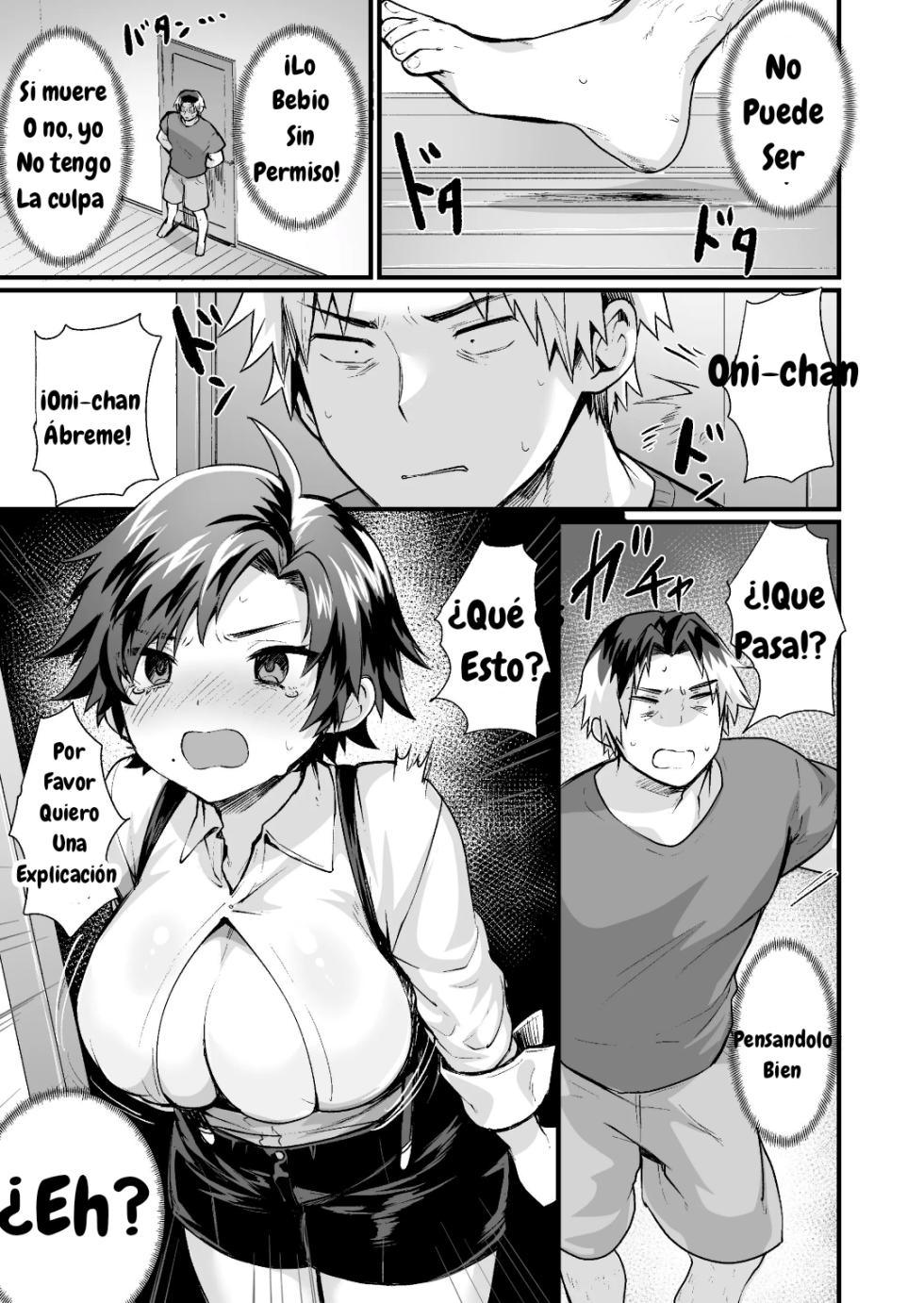 [Doujin Echigoya (Echigoya Takeru)] Onii-chan ni wa Sakaraenai! ~Namaiki na Otouto TS~ [Spanish] [TF Scans] - Page 5