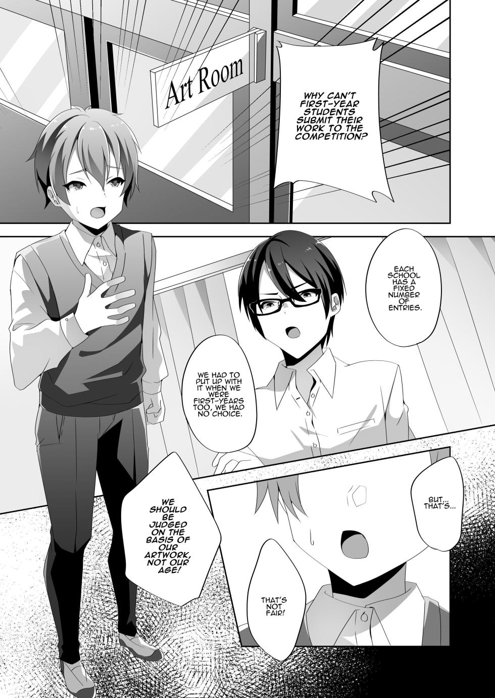 [Blitzkrieg (Himino)] Yasashii Senpai no Amai Wana | The Sweet Snare of a Gentle Senpai [English] [ADTL] - Page 6