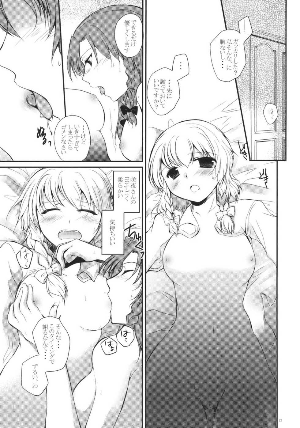 (C78) [DOORS, UA (sakura, Teramoto Kaoru)] Under the Rose (Touhou Project) - Page 13