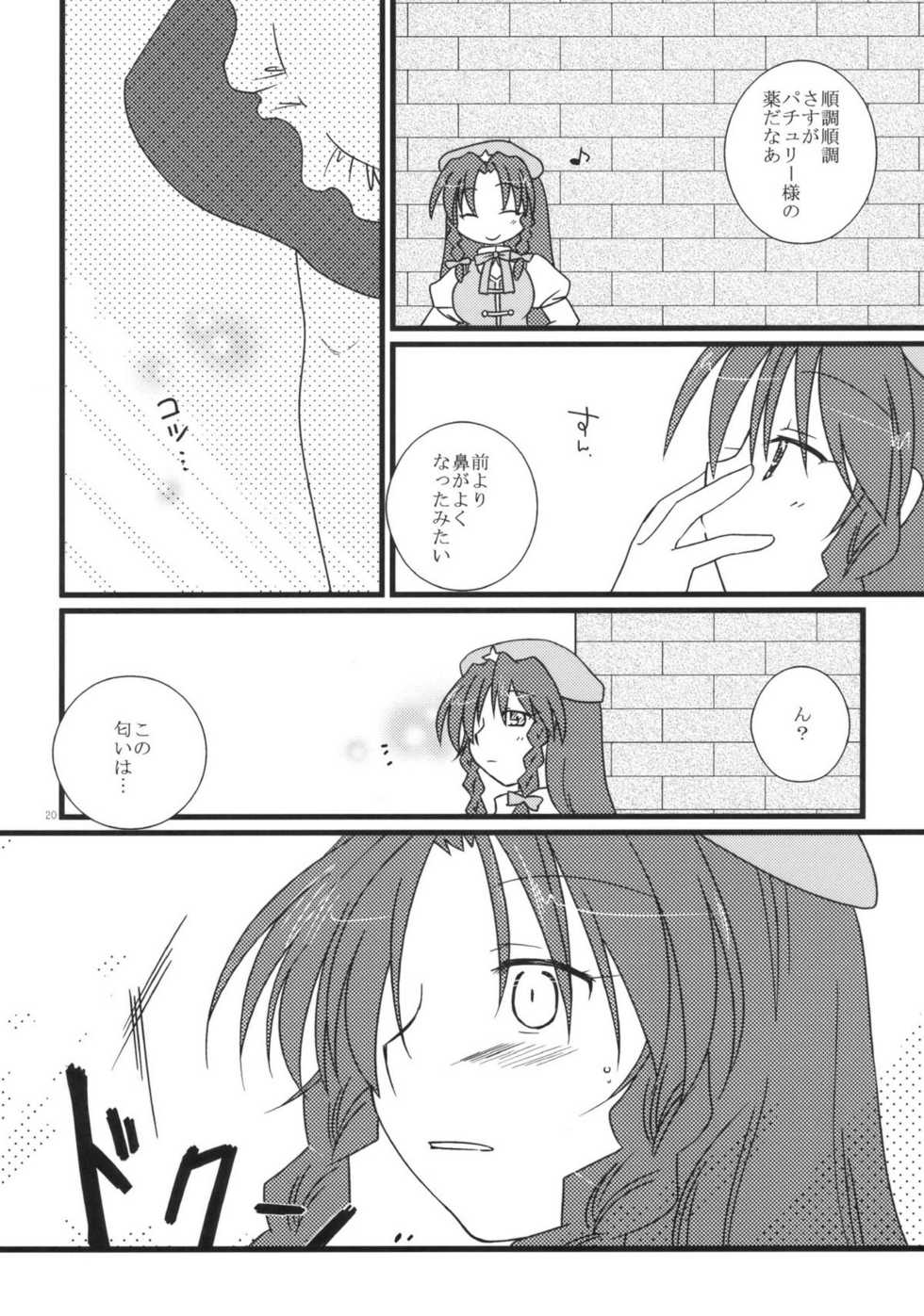 (C78) [DOORS, UA (sakura, Teramoto Kaoru)] Under the Rose (Touhou Project) - Page 20