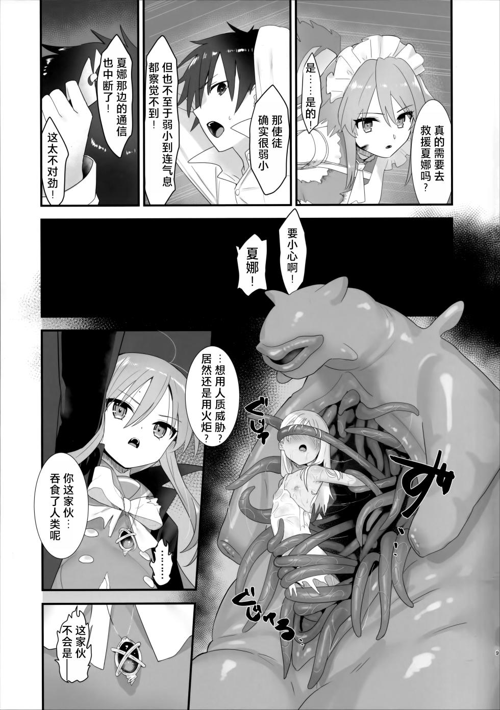 (C103) [Sojou no Kuuran (Ariuo)] Shokukan no Ochite (Shakugan no Shana) [Chinese] [悠叔个人汉化] - Page 8