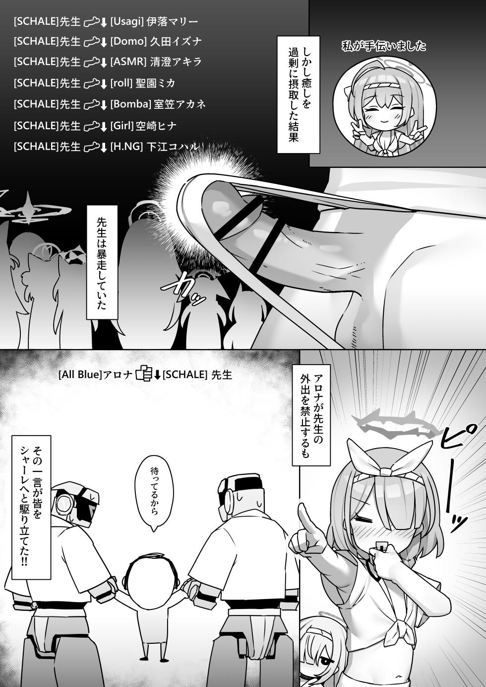 [Higedokoro (Alapi)] Soreike!! BluArch Fundoshi-bu -Mari Hen- (Blue Archive) [Digital] - Page 4