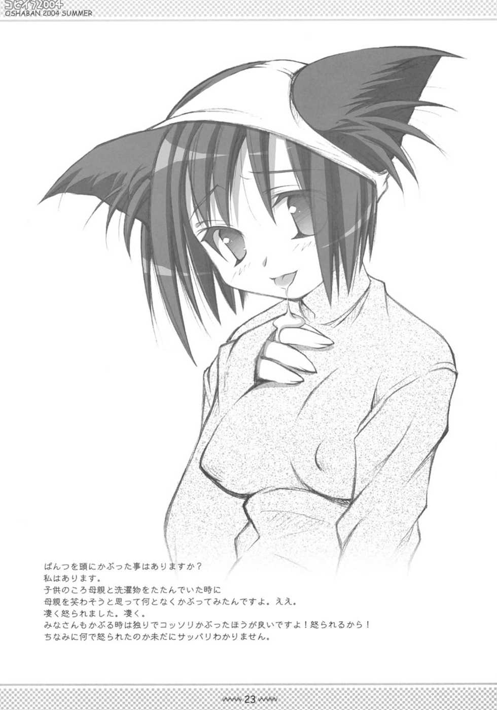(C66) [OSHABAN (Sasahiro)] CopyIllu 2004 - Page 22