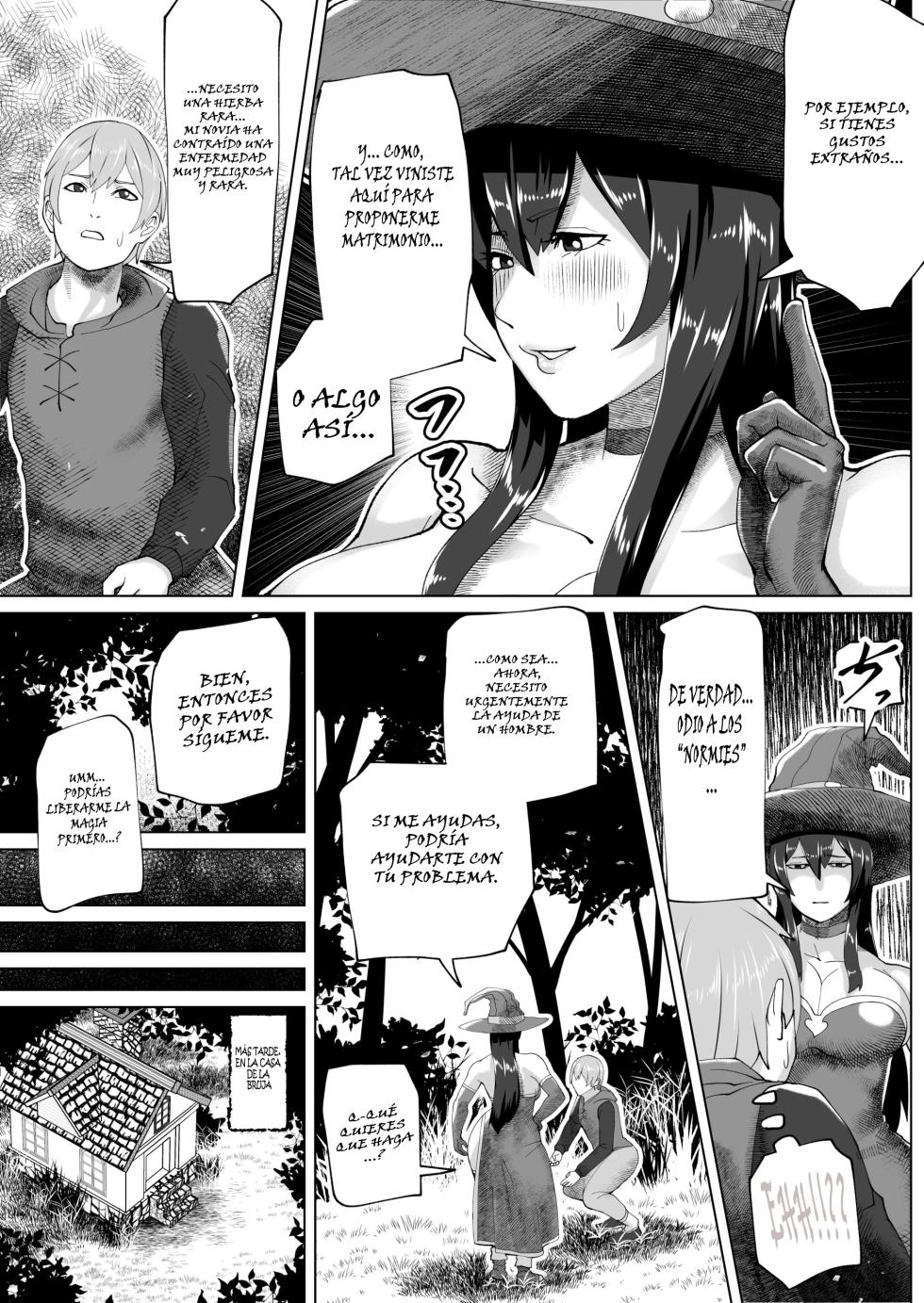 [bekobeko] Futanari Majo no Mori [Spanish] [BananaForever] - Page 5