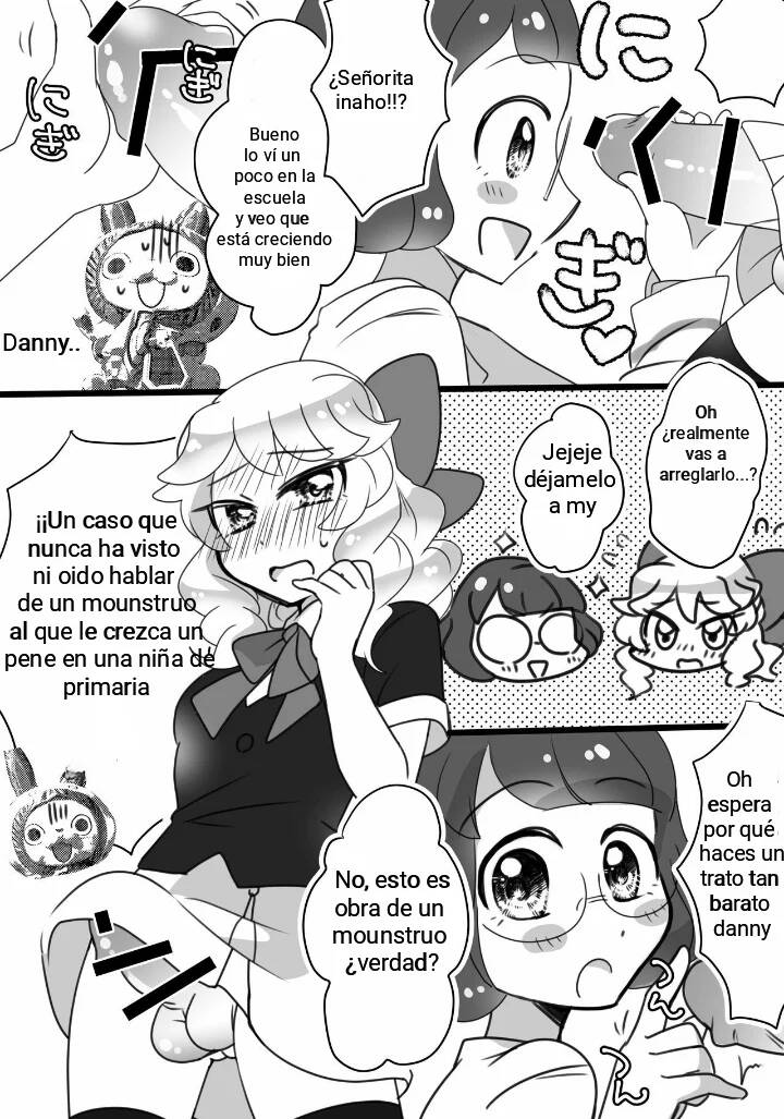 [team Tamago Doufu (Koharu)] Kirara-chin VS InaUSA Chinchin Tanteisha (Youkai Watch) [Spanish] [Futawara] [Digital] - Page 2