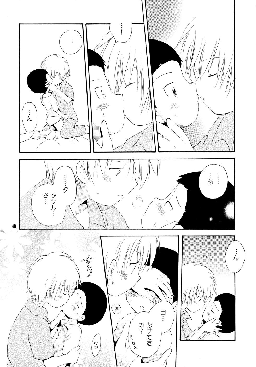 [Kuruguru DNA (Hilo Hoshiai)] Yorokobi mo Kanashimi mo Ikutoshitsuki (Digimon Adventure 02) - Page 39