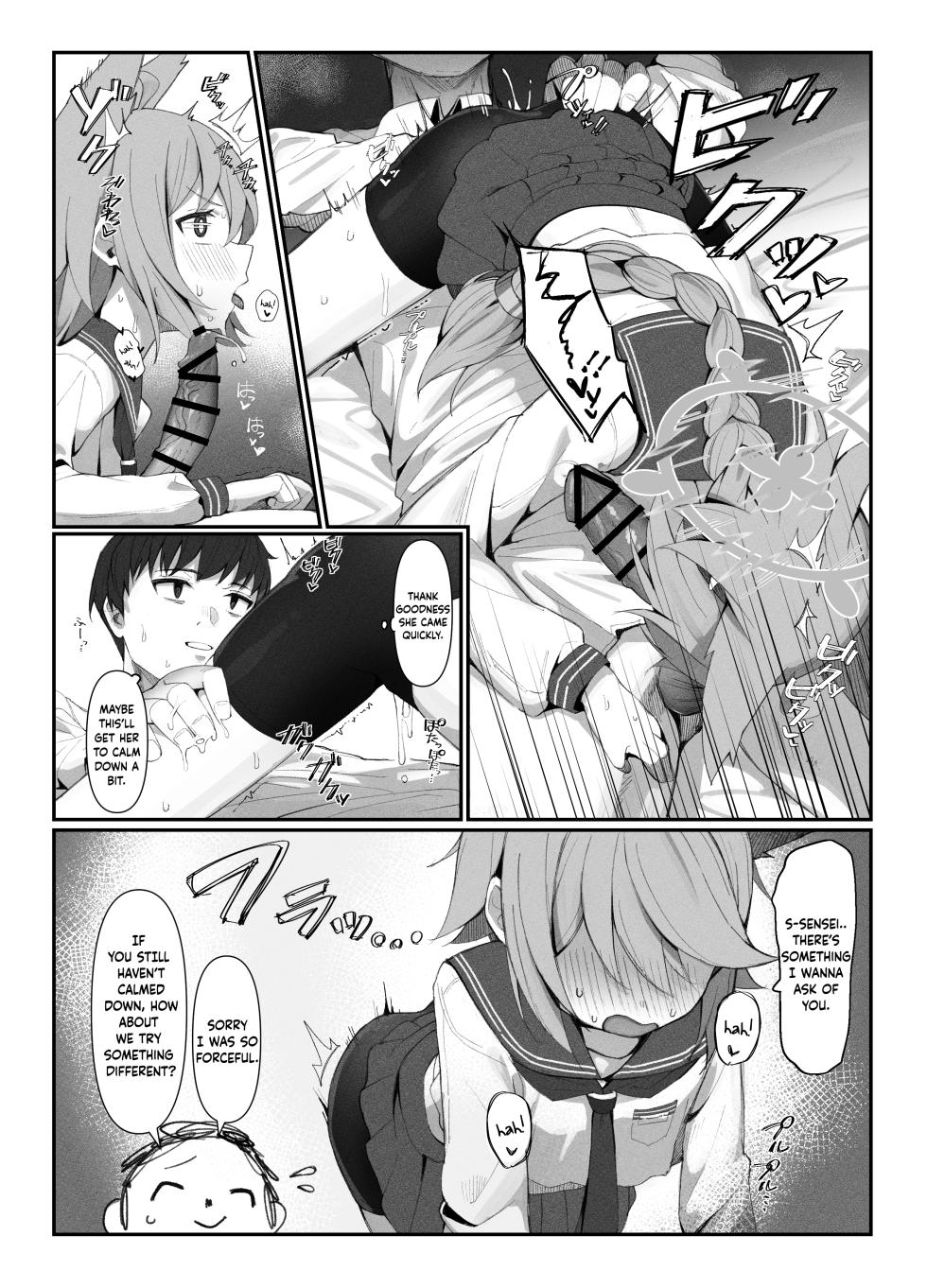 [Ikisugi Shokudou (Ikisugi Shokudou)] Taishoryoho | Symptomatic Treatment (Blue Archive) [English] [Douzo Lad Translations] [Digital] - Page 11
