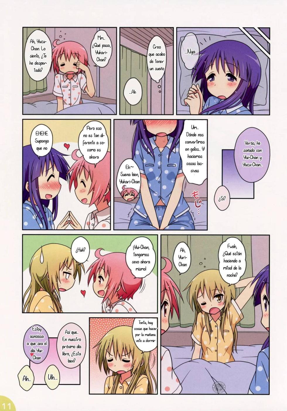 (C88) [Melty Pot (Mel)] Happy Style! 3 (Yuyushiki) [Spanish] [KumaGirl Translation] - Page 11