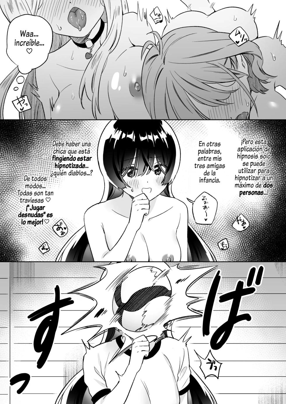 [Gutsutoma (Tachi)] Minna de Ecchi na Yurikatsu Appli ~Ee!? Kono Naka ni Kakattenai Musume ga Iru!?~ 2 [Spanish] [Al Chile No Se Scan] [Digital] - Page 8