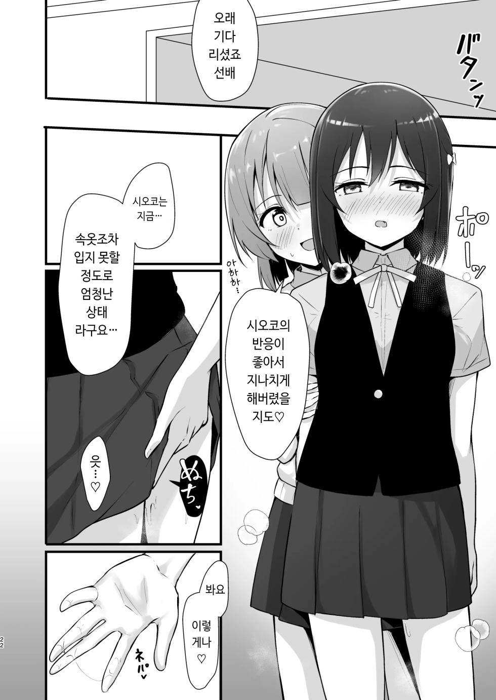 [Toyasuaina (Toyasu Aina)] Shioriko Kasumi Paradigm | 시오리코 카스미 패러다임 (Love Live! Nijigasaki High School Idol Club) [Korean] [Digital] - Page 21