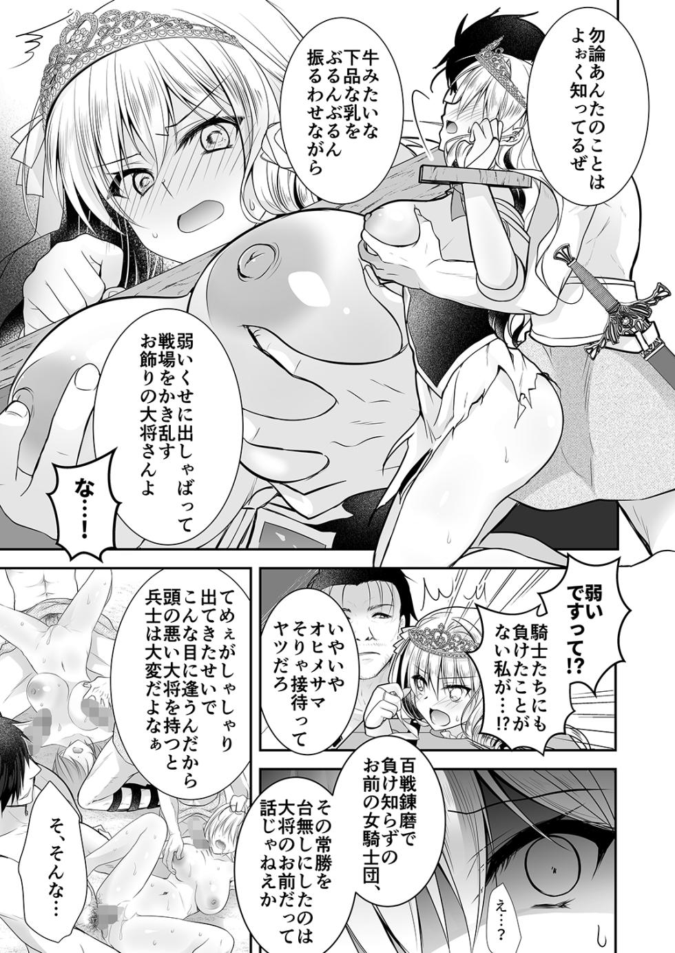 [NANACAN (Nanaca Mai)] Isekai Rinkan 2 ~Kouki naru Hime Kishi ga Banzoku Chinpo ni Kussuru Wake ga!~ [Digital] - Page 8