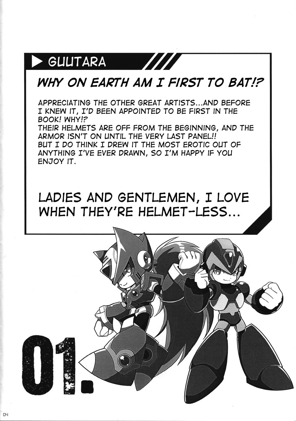 (C100) [GAIA666 (guutara, Norishio, Hachiko)] Switch On! (Mega Man X) [English] [mysterymeat3] - Page 4