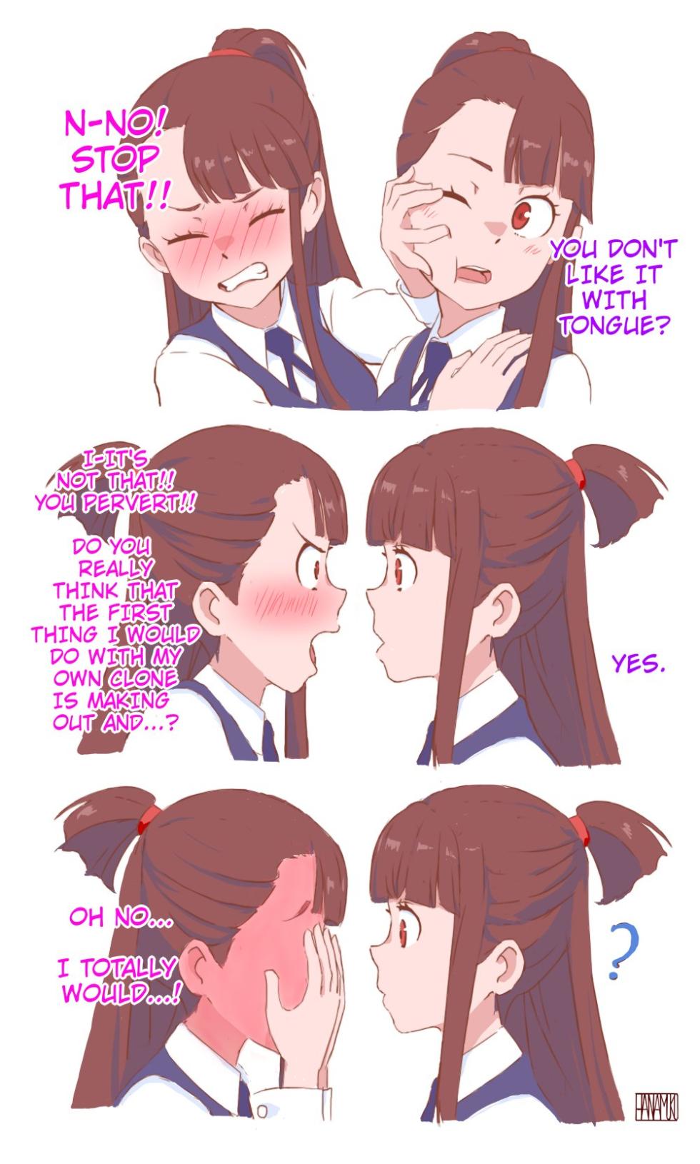 [Hanamuko] Forbidden Spell (Little Witch Academia) - Page 2