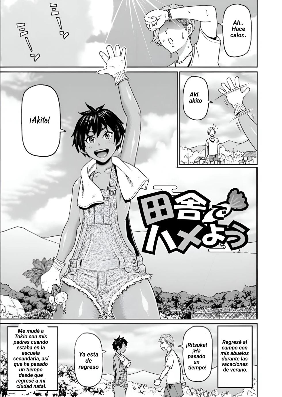 [John K. Pe-ta] Zenryoku Ana Musume  Ch. 3-4 [Spanish] [John]  [Digital] - Page 1