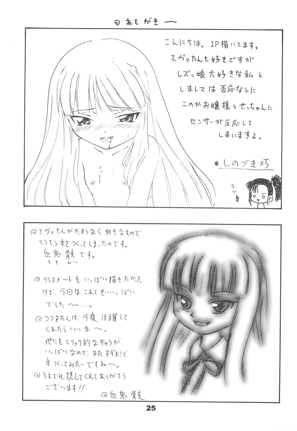 [Akachi (Chikigai)] Evangeline the virgin (Mahou Sensei Negima!) - Page 25