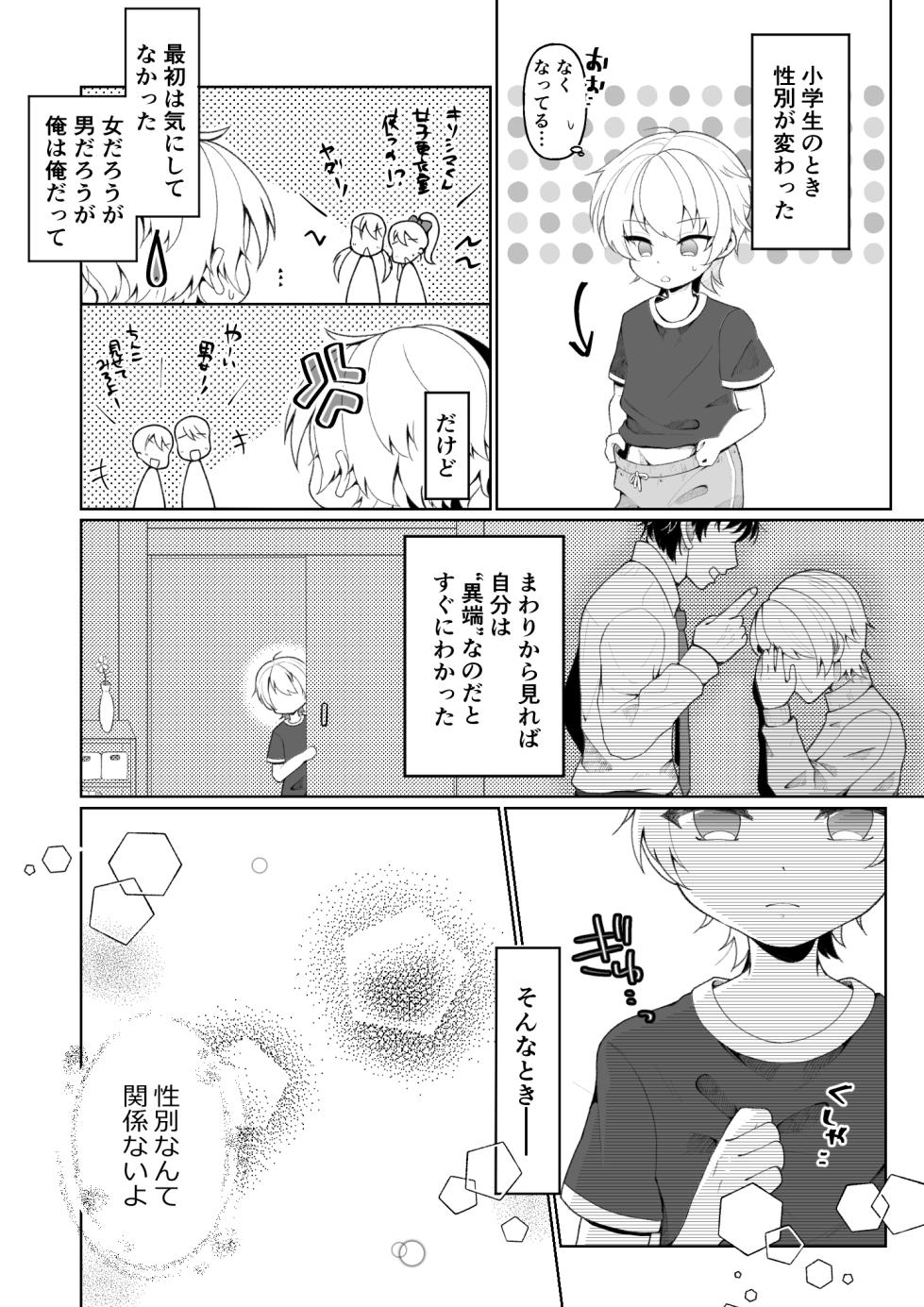 [Mochi ha Mochiya (Kusakabe Mochi)] TS shita Ore no Shinyuu ga Yandere ni Naru made - Page 2