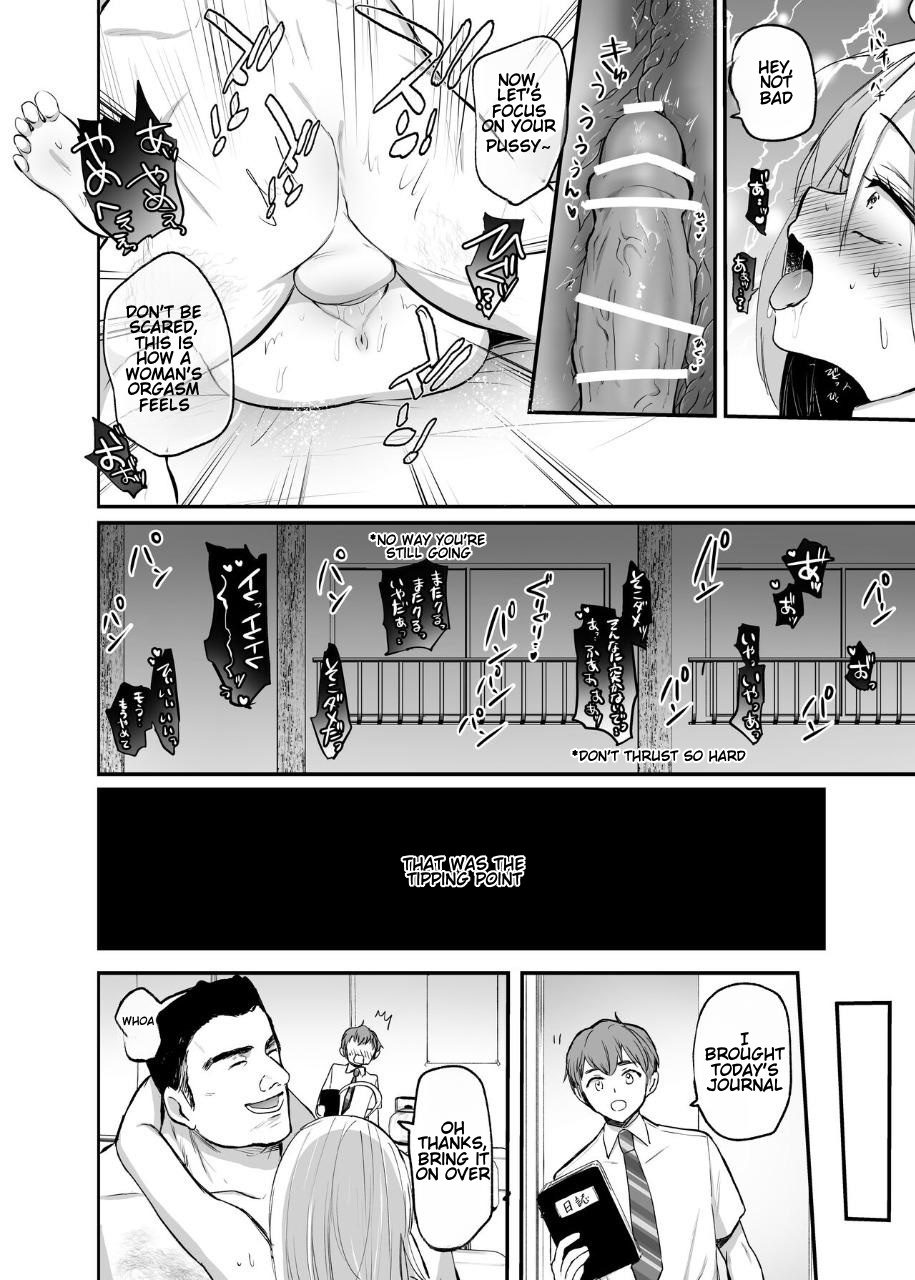[Tetsukazuno Ao. (Emilio)] Namaiki TS Yankee ga Zetsurin Taiiku Kyoushi no Onaho ni natte Akume Shiofuki Mesu Ochi Ninshin! | TS Delinquent becomes a gym teacher's onahole and Cums, Squirts, Falls as a Female, Gets Pregnant [English] - Page 18