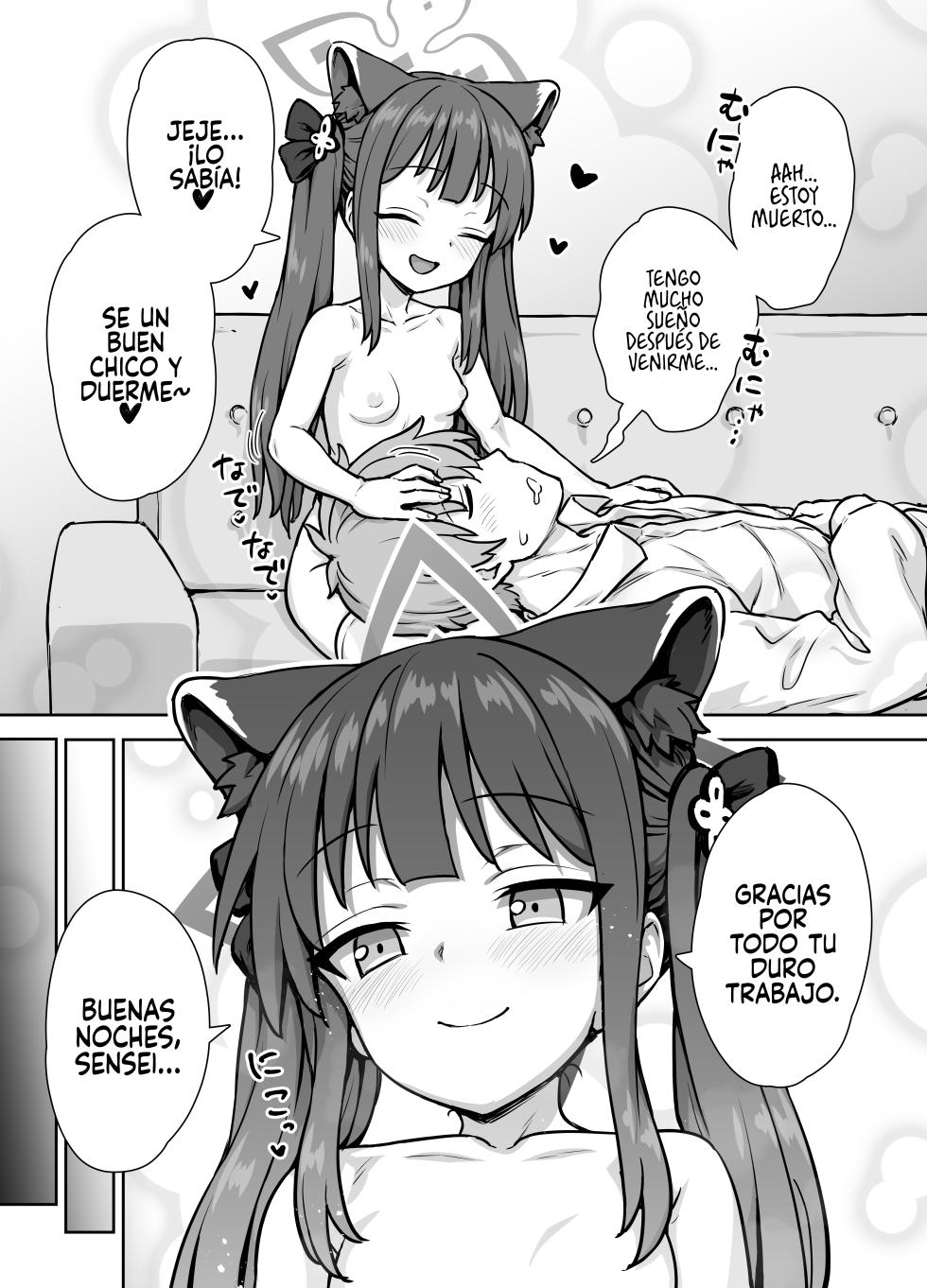 [110-GROOVE (Itou Yuuji)] Amayaka Shun-san Shukushou Han (Blue Archive) [Spanish] [Rakuen Translations] [Digital] - Page 9