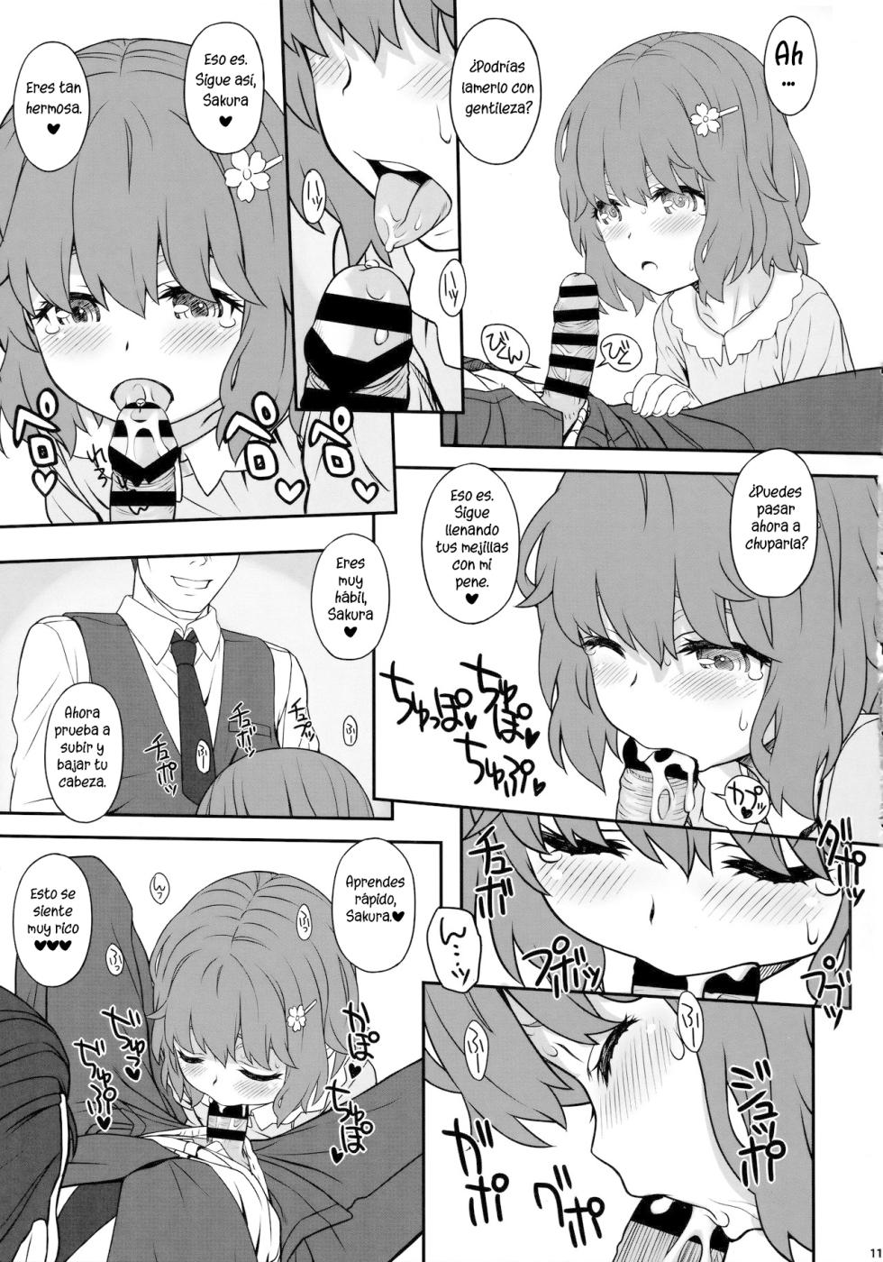 (C96) [CHILLED HOUSE (Aoi Kumiko)] Sakura Biyori [Spanish] - Page 9