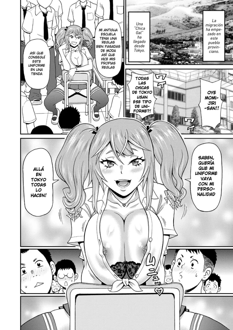 [John K. Pe-ta] Inaka bitchi yattekita | Llego una puta a la provincia (Zenryoku Ana Musume) [Spanish] [Harenchi no Fansub] [Decensored] [Digital] - Page 2