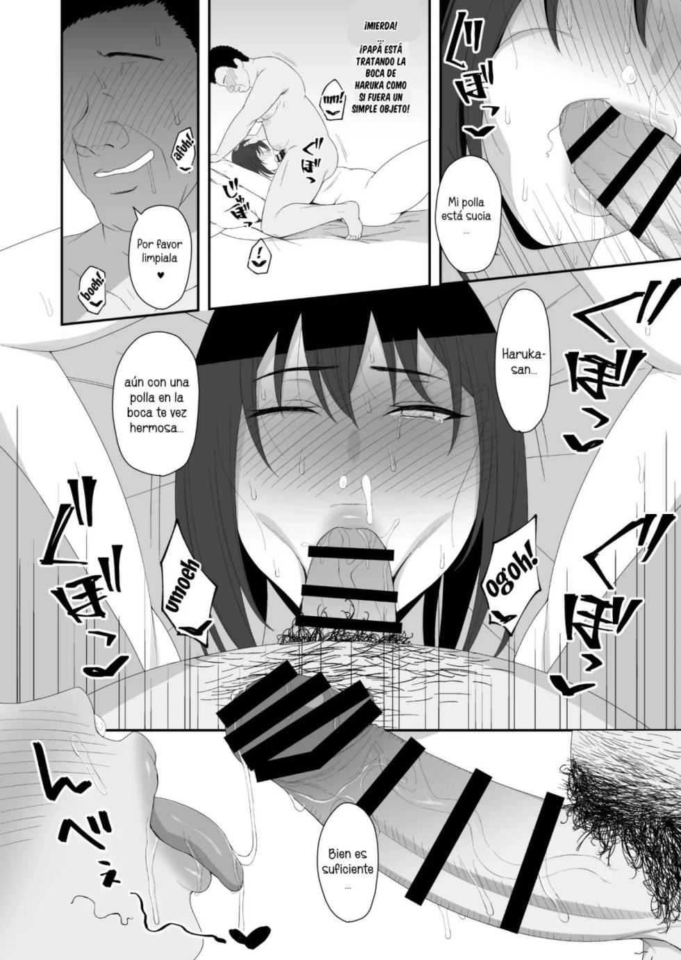 [Kyosuu (GFRP)] Haruka to Oyaji no Kozukuri Shuukan [Spanish] [La Muerte es Vida] - Page 25