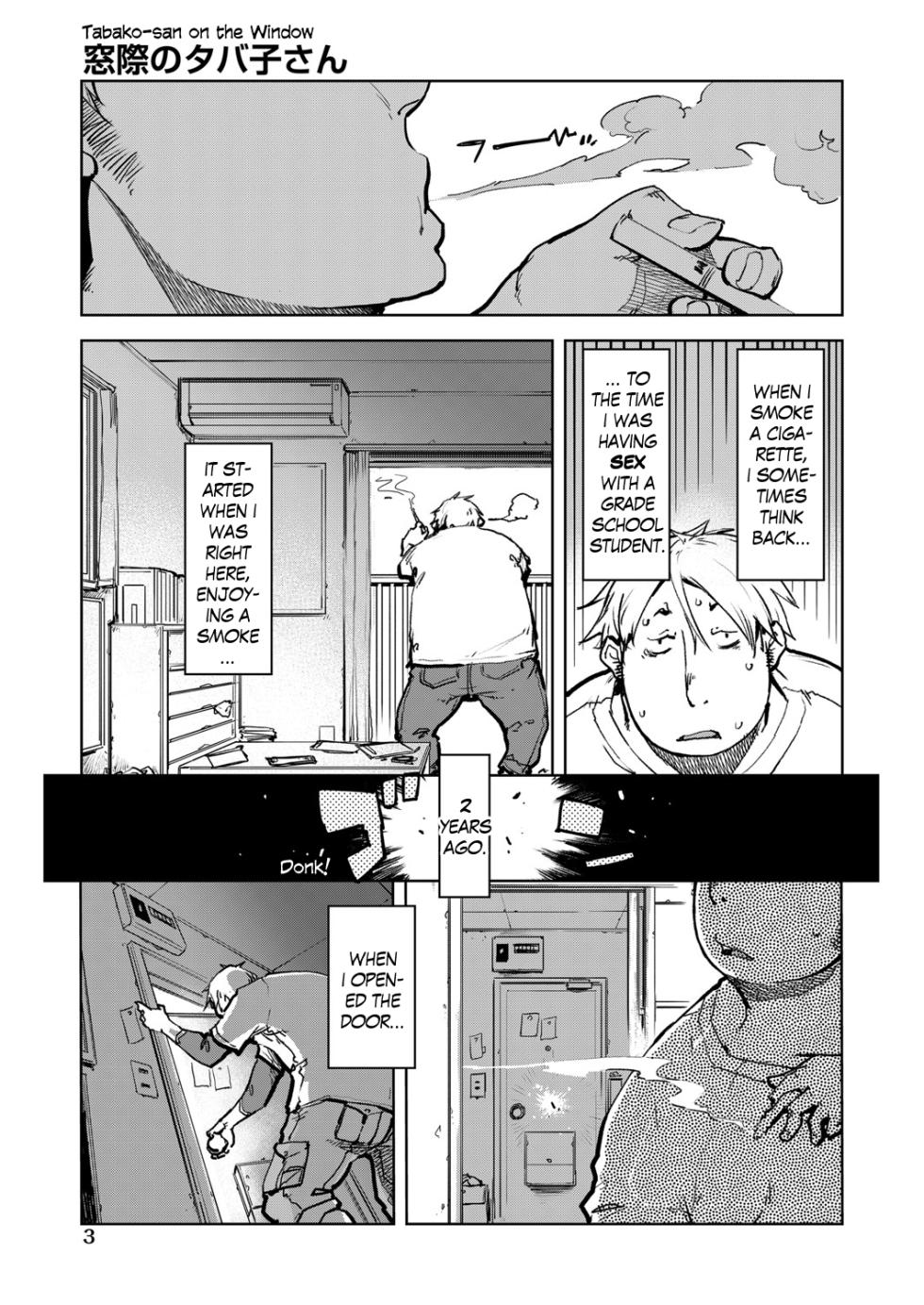 [Suzuki Kyoutarou] Madogiwa no Tabako-san | Tabako-san on the window Ch. 1 [Digital] [English] [Ongoing] - Page 4