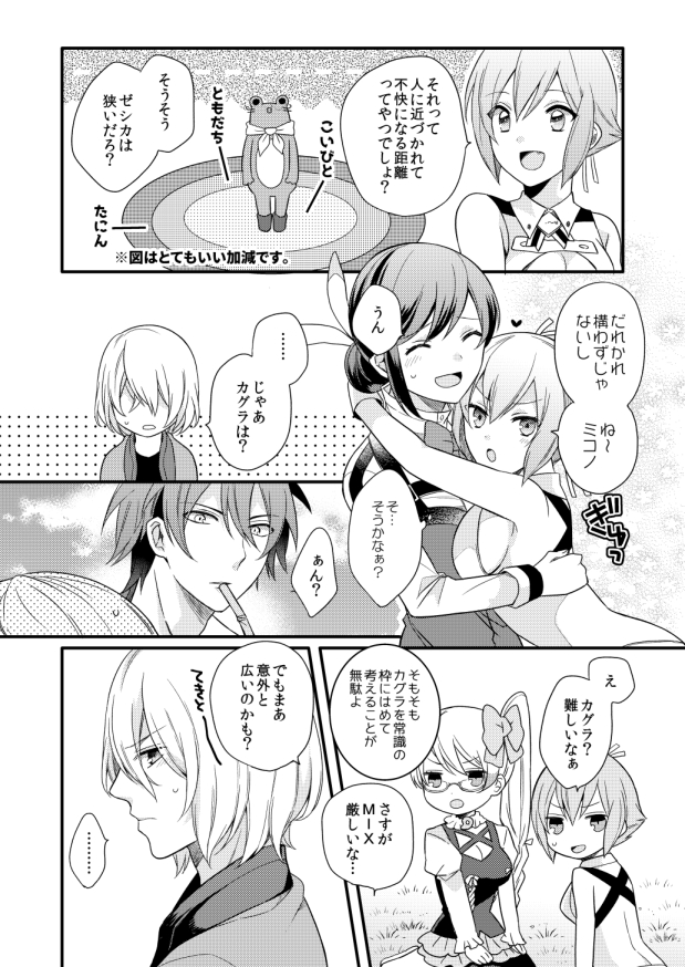 [Seki (Shiina Shina)] Zero Distance (Aquarion Evol) [Digital] - Page 5