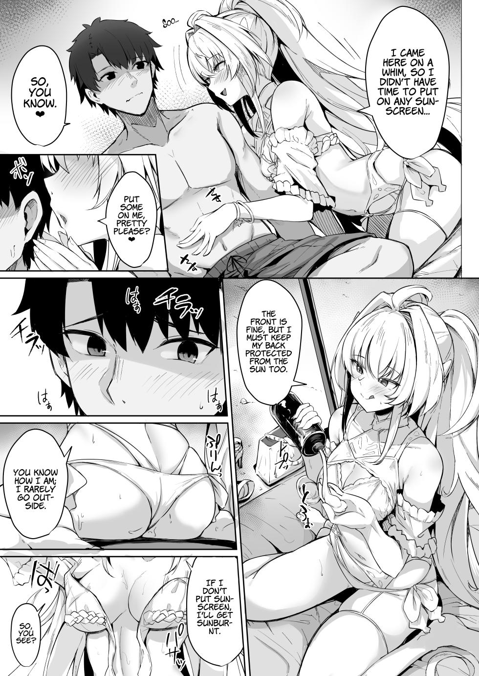 [Tiusan Kingdom (Kazamitiu)] Manatsu no Chaldea Summer Vacation Lady Avalon Hen | Chaldea Midsummer Vacation Lady - Avalon Edition (Fate/Grand Order) [English] [LunaticSeibah] [Decensored] [Digital] - Page 5