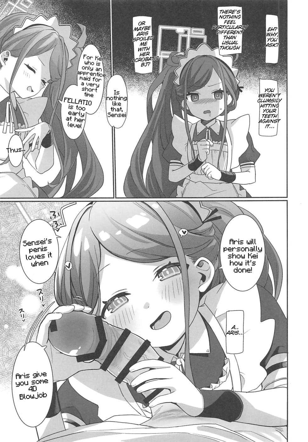 (C102) [Sleepwatch.ex (Aibu Yue)] Gohoushi Maid ni Omakase! | Leave it to the Maid! (Blue Archive) [English] [Fos1x] - Page 10
