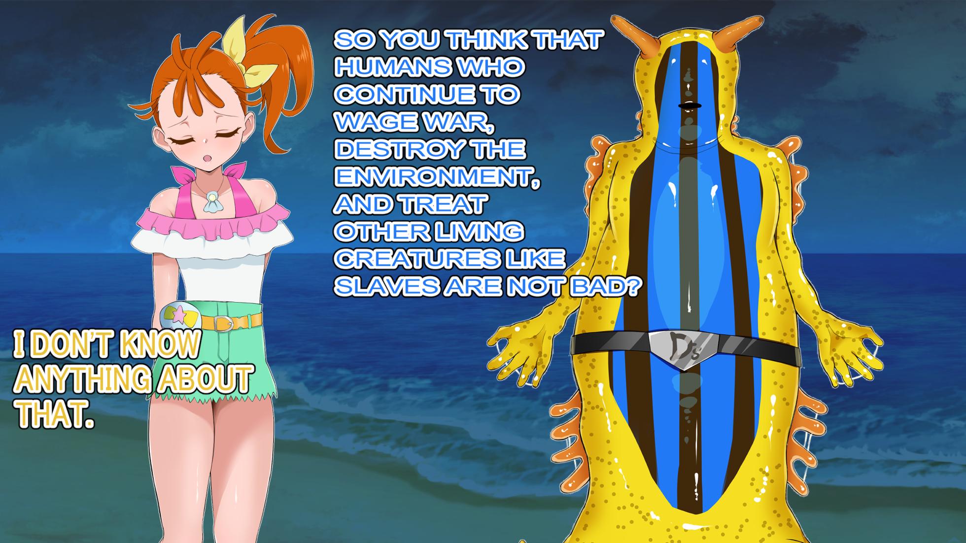 [honda formalin] Cure Summer - Evil Fallen Sea Slug Slayer [English] - Page 14