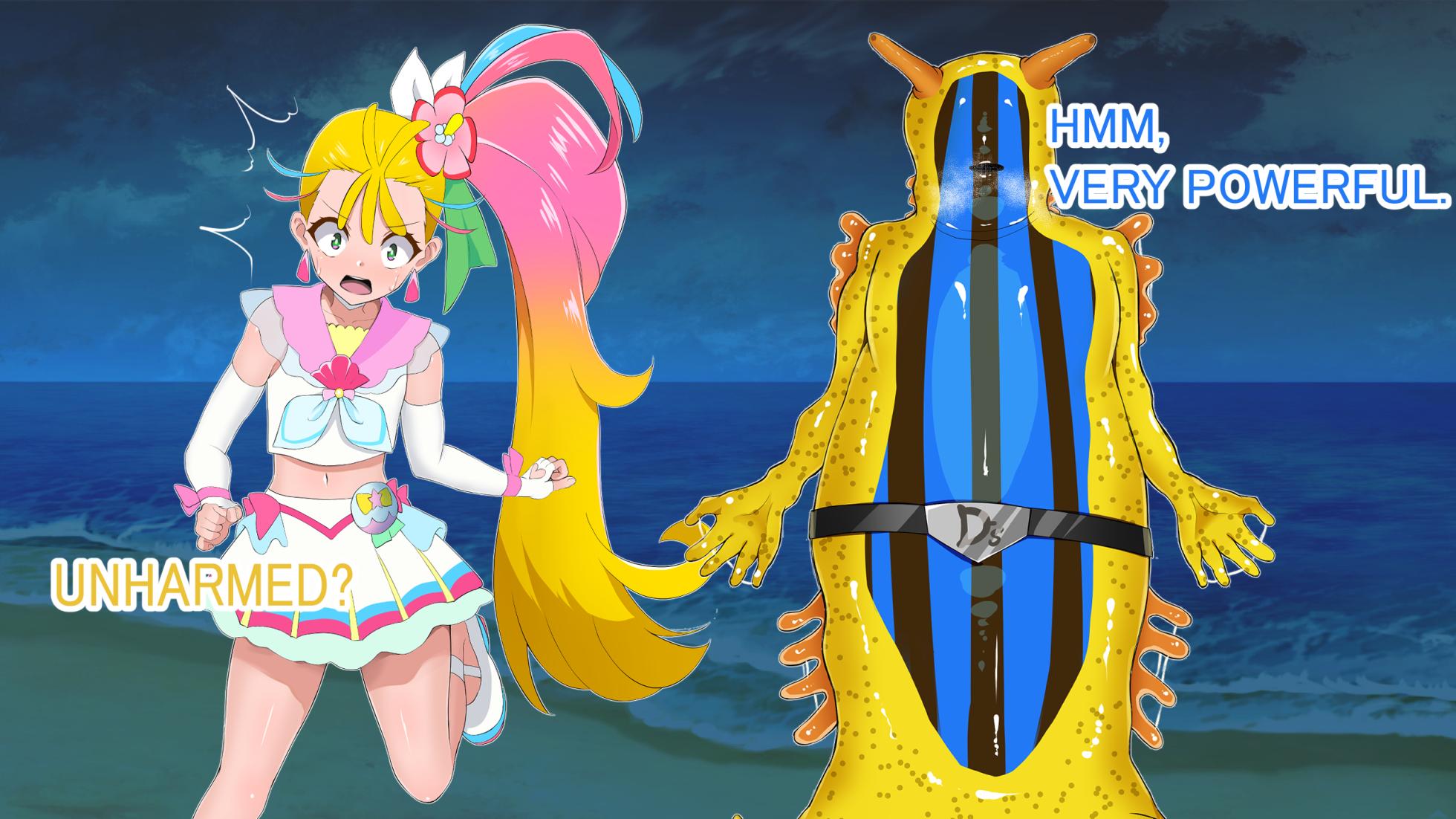 [honda formalin] Cure Summer - Evil Fallen Sea Slug Slayer [English] - Page 34