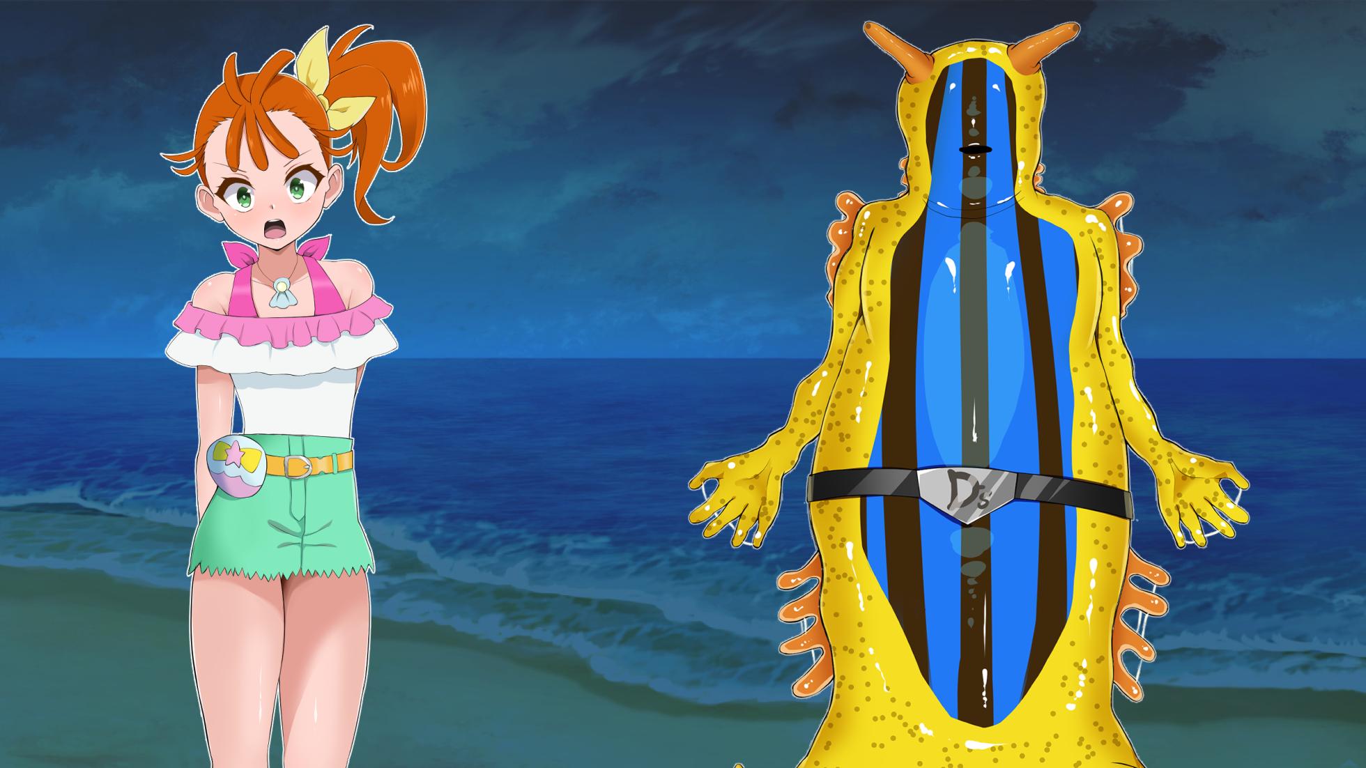 [honda formalin] Cure Summer - Evil Fallen Sea Slug Slayer [Textless] - Page 11