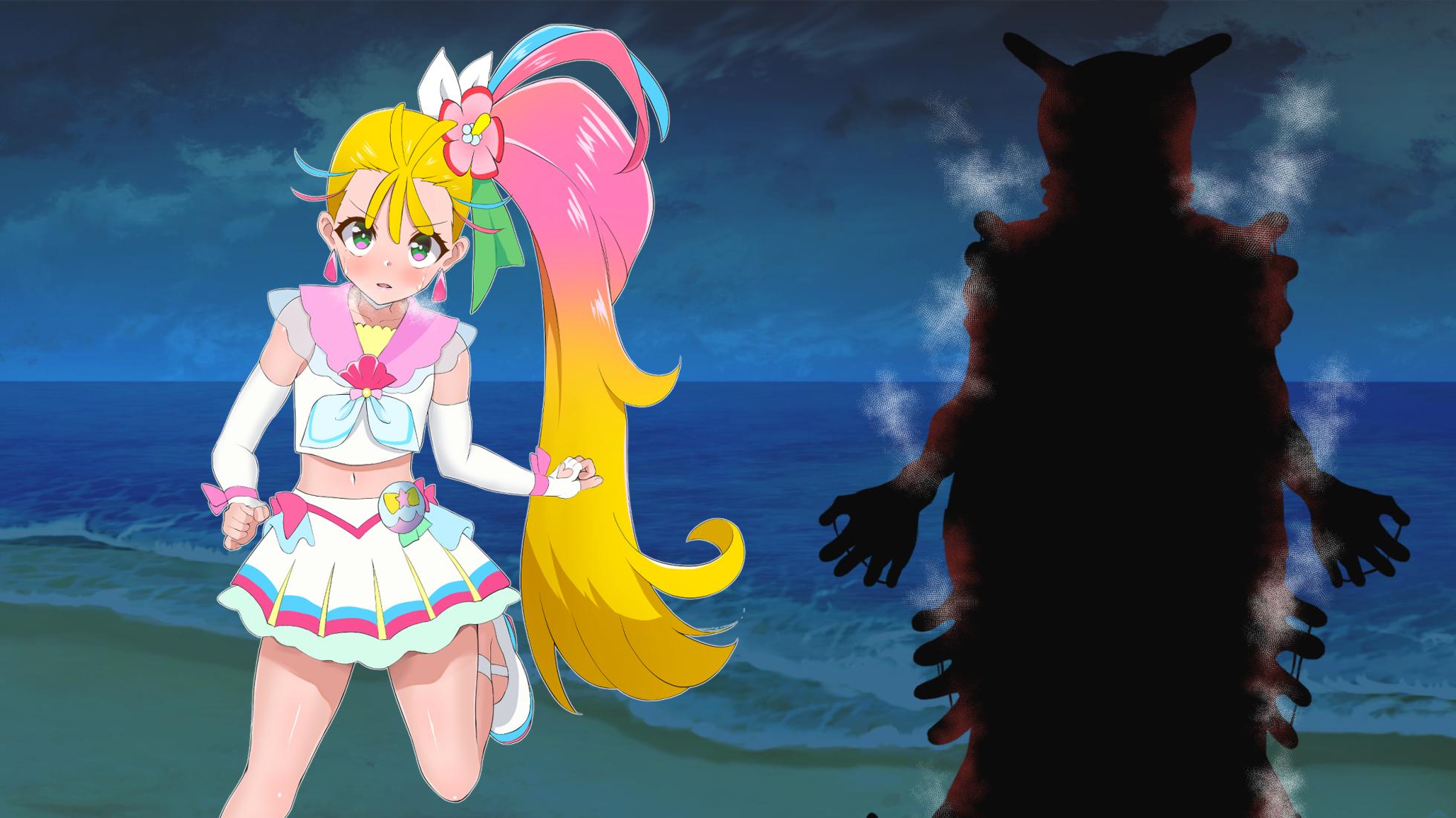 [honda formalin] Cure Summer - Evil Fallen Sea Slug Slayer [Textless] - Page 33